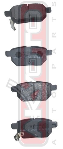 КОЛОДКИ ТОРМОЗНЫЕ ДИСКОВЫЕ ЗАДНИЕ AKD-12130