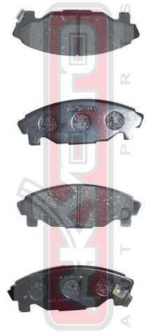 КОЛОДКИ ТОРМОЗНЫЕ ДИСКОВЫЕ ПЕРЕДНИЕ AKD-6340