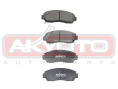 КОЛОДКИ ТОРМОЗНЫЕ ПЕРЕДНИЕ AKD-36102