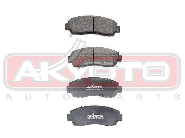 КОЛОДКИ ТОРМОЗНЫЕ ПЕРЕДНИЕ AKD-36102