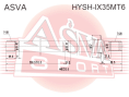ПОЛУОСЬ ПРАВАЯ 28X441X28  (БЕЗ ПОДШИПНИКА) HYSH-IX35MT6