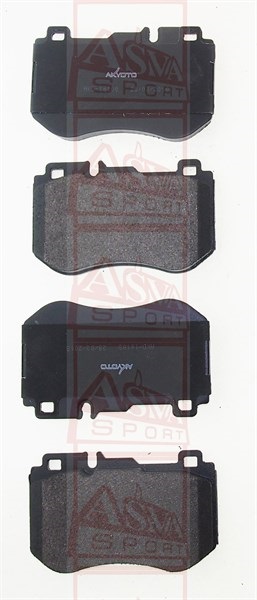 КОЛОДКИ ТОРМОЗНЫЕ ДИСКОВЫЕ ПЕРЕДНИЕ AKD-16108