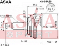 ШРУС НАРУЖНЫЙ 30x60x26 HN-55A50