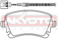 КОЛОДКИ ТОРМОЗНЫЕ ДИСКОВЫЕ ЗАДНИЕ C ДАТЧИКОМ AKD-0330