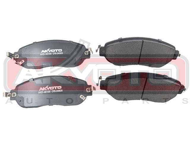 КОЛОДКИ ТОРМОЗНЫЕ ДИСКОВЫЕ ПЕРЕДНИЕ AKD-46100