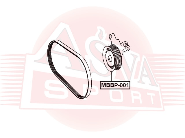 РОЛИК ОБВОДНОЙ MBBP-001
