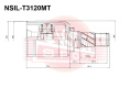 ШРУС ВНУТРЕННИЙ ЛЕВЫЙ 33X39X29 NSIL-T3120MT