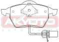 КОЛОДКИ ТОРМОЗНЫЕ ДИСКОВЫЕ ПЕРЕДНИЕ AKD-1030