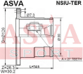 ШРУС ВНУТРЕННИЙ 27x126 NSIU-TER