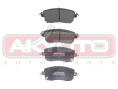 КОЛОДКИ ТОРМОЗНЫЕ ДИСКОВЫЕ ПЕРЕДНИЕ AKD-38104