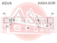 ПОЛУОСЬ ПРАВАЯ 30X480X28 KASH-SOR