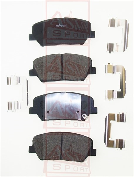 КОЛОДКИ ТОРМОЗНЫЕ ДИСКОВЫЕ ПЕРЕДНИЕ AKD-12119
