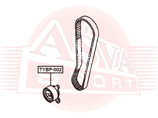 РОЛИК НАТЯЖНОЙ TYBP-002