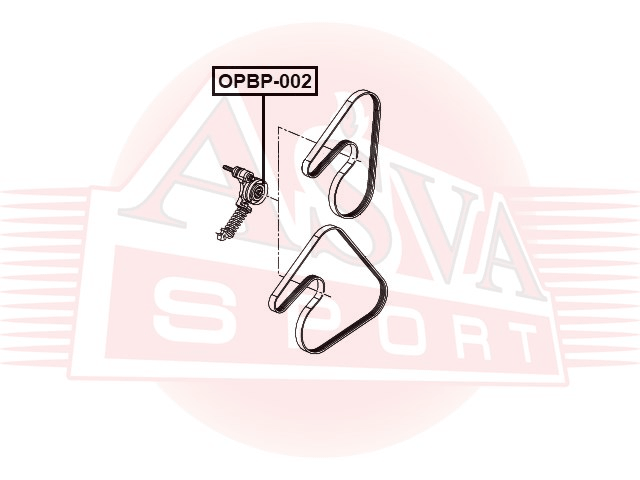 РОЛИК НАТЯЖНОЙ OPBP-002