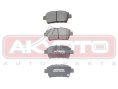 КОЛОДКИ ТОРМОЗНЫЕ ДИСКОВЫЕ ПЕРЕДНИЕ AKD-38107