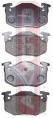 КОЛОДКИ ТОРМОЗНЫЕ ДИСКОВЫЕ ЗАДНИЕ AKD-03322