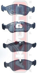 КОЛОДКИ ТОРМОЗНЫЕ ДИСКОВЫЕ ПЕРЕДНИЕ AKD-1234