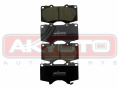 КОЛОДКИ ТОРМОЗНЫЕ ДИСКОВЫЕ ПЕРЕДНИЕ AKD-1296