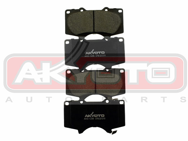 КОЛОДКИ ТОРМОЗНЫЕ ДИСКОВЫЕ ПЕРЕДНИЕ AKD-1296