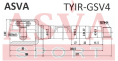 ШРУС ВНУТРЕННИЙ ПРАВЫЙ 27x41,2x24 (OEM-исполнение) TYIR-GSV4