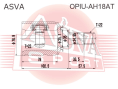 ШРУС ВНУТРЕННИЙ 23x35x22 OPIU-AH18AT