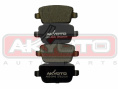 КОЛОДКИ ТОРМОЗНЫЕ ДИСКОВЫЕ ЗАДНИЕ AKD-0045