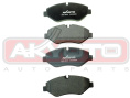 КОЛОДКИ ТОРМОЗНЫЕ ДИСКОВЫЕ ПЕРЕДНИЕ AKD-42101