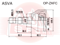 ШРУС НАРУЖНЫЙ 24x52x33 OP-ZAFC