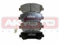КОЛОДКИ ТОРМОЗНЫЕ ДИСКОВЫЕ ПЕРЕДНИЕ AKD-JD00A