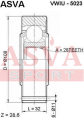ШРУС ВНУТРЕННИЙ 28x108 VWIU-5023