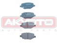 КОЛОДКИ ТОРМОЗНЫЕ ДИСКОВЫЕ ЗАДНИЕ AKD-21202