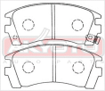 КОЛОДКИ ТОРМОЗНЫЕ ДИСКОВЫЕ ПЕРЕДНИЕ AKD-2225