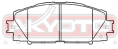КОЛОДКИ ТОРМОЗНЫЕ ДИСКОВЫЕ ПЕРЕДНИЕ AKD-52270