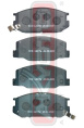 КОЛОДКИ ТОРМОЗНЫЕ ДИСКОВЫЕ ПЕРЕДНИЕ AKD-1217