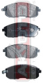 КОЛОДКИ ТОРМОЗНЫЕ ДИСКОВЫЕ ПЕРЕДНИЕ AKD-2162