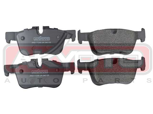 КОЛОДКИ ТОРМОЗНЫЕ ДИСКОВЫЕ ЗАДНИЕ AKD-17205