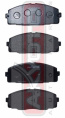 КОЛОДКИ ТОРМОЗНЫЕ ДИСКОВЫЕ ПЕРЕДНИЕ AKD-26420