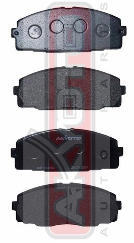 КОЛОДКИ ТОРМОЗНЫЕ ДИСКОВЫЕ ПЕРЕДНИЕ AKD-26420