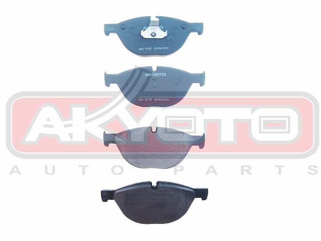 КОЛОДКИ ТОРМОЗНЫЕ ДИСКОВЫЕ ПЕРЕДНИЕ AKD-19105