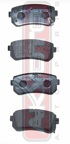КОЛОДКИ ТОРМОЗНЫЕ ДИСКОВЫЕ ЗАДНИЕ AKD-0526